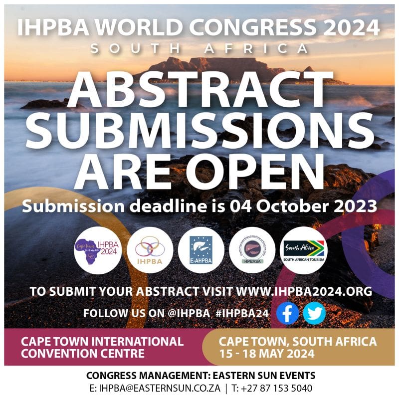 IHPBA World Congress 2024 South Africa